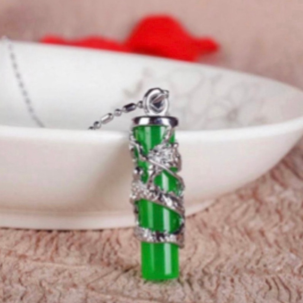 Jade Dragon Necklace